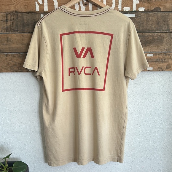Men's RVCA Short Sleeve T-Shirt - Picture 1 of 5